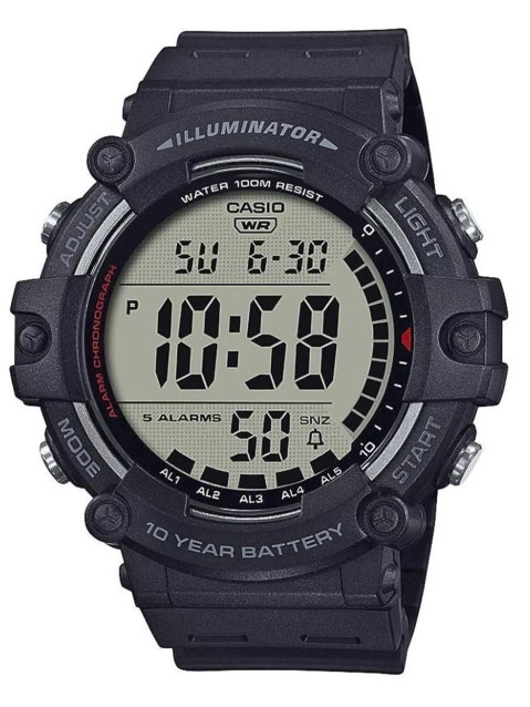 MEN'S WATCH CASIO SPORT ILLUMINATOR AE-1500WH-1A + BOX