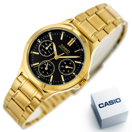CASIO LTP-V300G-1AUDF WOMEN'S WATCH (zd566e) + BOX