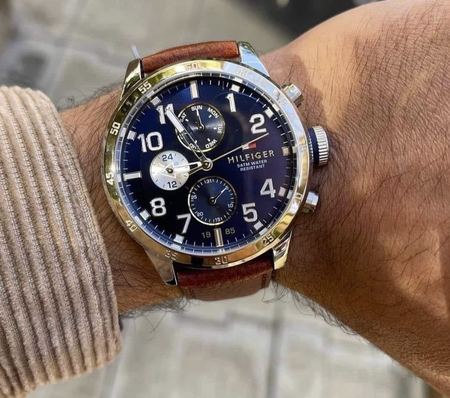 TOMMY HILFIGER MEN'S WATCH 1791137 TRENT (zf002b)