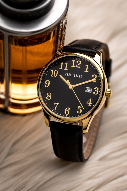 PAUL LORENS MALE WATCH - PL20016A-1A2 (zg380c) + BOX