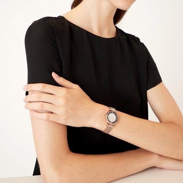 EMPORIO ARMANI AR11402 - GIANNI T-BAR WOMEN'S WATCH (zi511b)