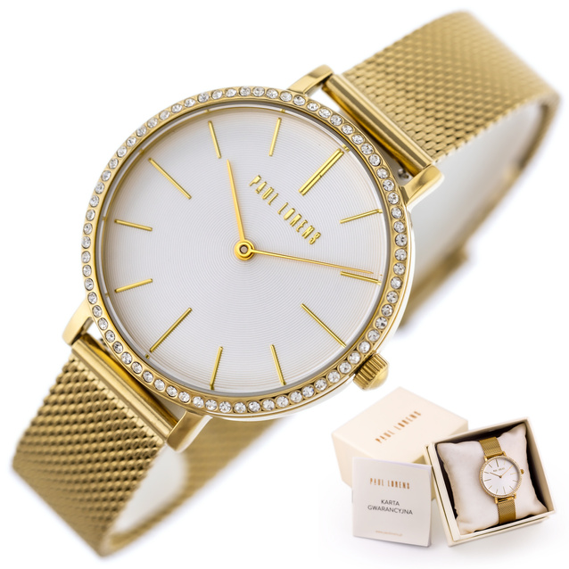 PAUL LORENS WOMEN'S WATCH - PL12894B-3D1 (zg553c) + BOX