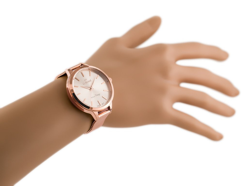 G. ROSSI WATCH - 10296B (zg680e) + BOX