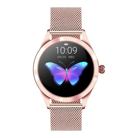 SMARTWATCH G. Rossi G.RSWBF1-4D2-2 rosegold/black (sg001f) + DODATKOWY PASEK