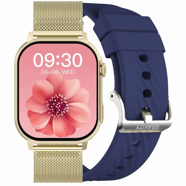 SMARTWATCH UNISEX GRAVITY GT15-11 - BLUETOOTH CONNECTIONS, ADDITIONAL PASSAGE (sg029k)