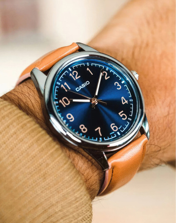 CASIO MEN'S WATCH MTP-V005L-2B4 (zd066i) + BOX