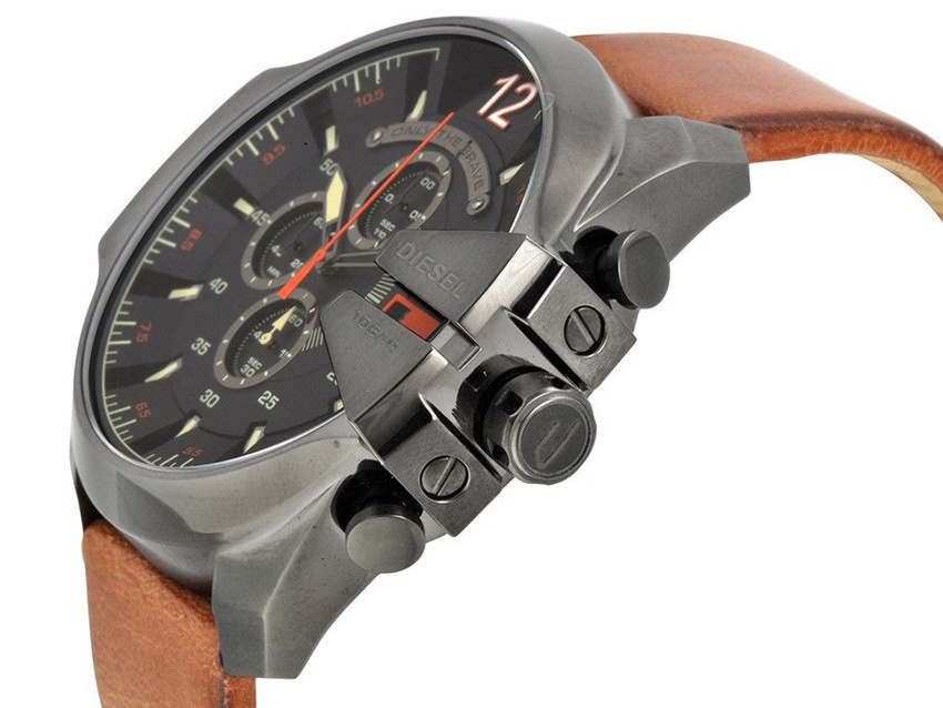 DIESEL MEN'S WATCH DZ4343 - MEGA CHIEF + BOX