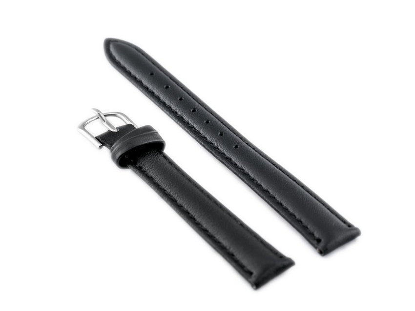 BISSET BS-202 leather watch strap - 12mm