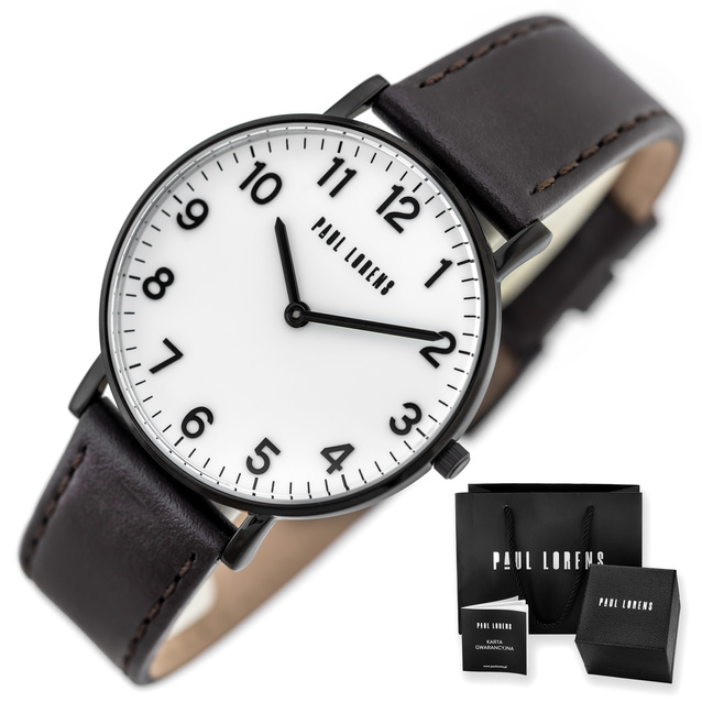 PAUL LORENS MALE WATCH - PL11989A5-1B3 (zg370c) + BOX
