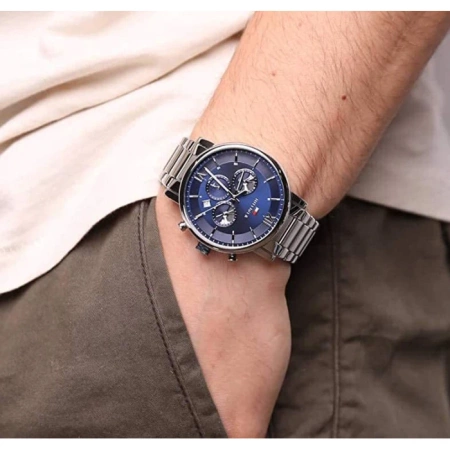 TOMMY HILFIGER MEN'S WATCH 1710409 EVAN (zf033b) + BOX