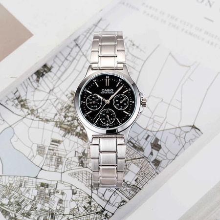 CASIO LTP-V300D-1A WOMEN'S WATCH (zd566g) + BOX