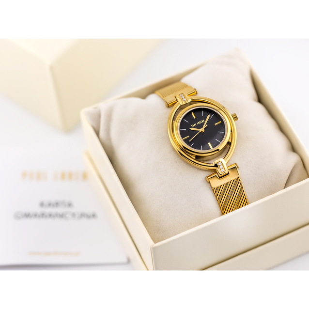 PAUL LORENS WOMEN'S WATCH - PL13628B-1D1 (zg555a) + BOX