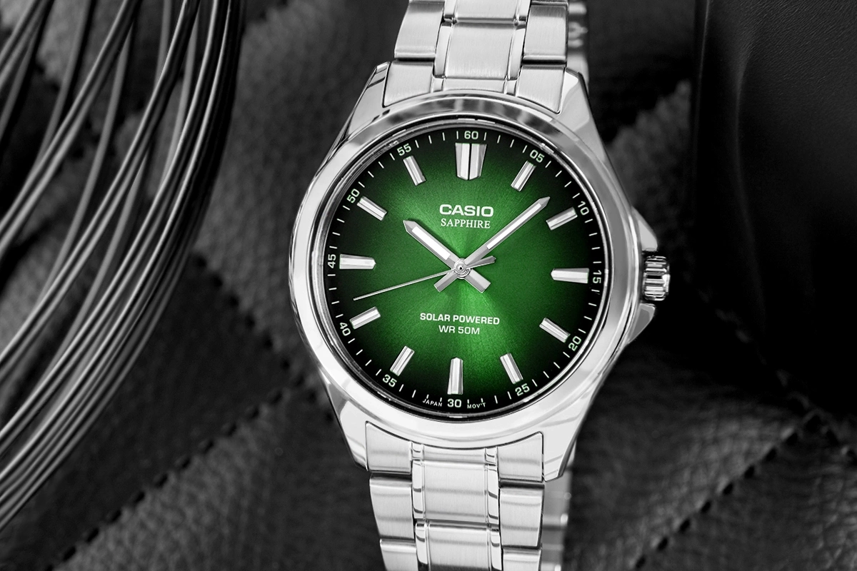 ZEGAREK MĘSKI CASIO MTS-RS100D-3A + BOX