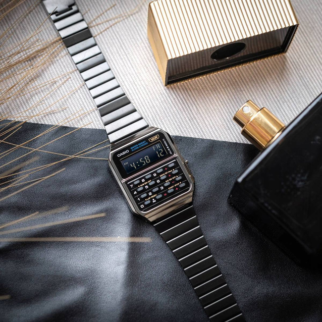 Unisex Casio CA-500WEGG-1B watch + BOX