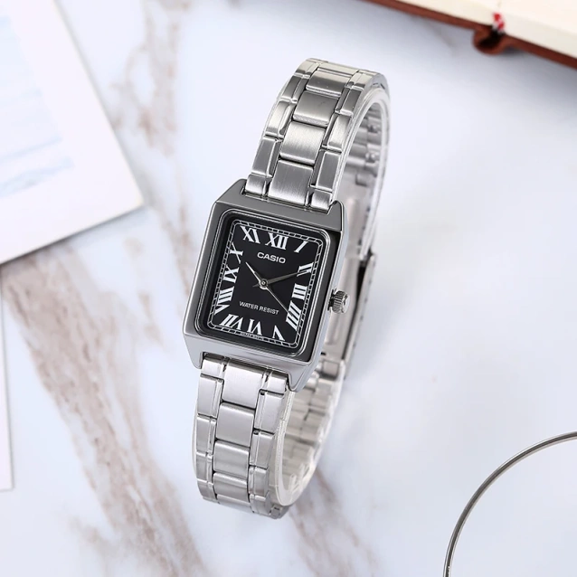 CASIO LTP-V007D-1B WOMEN'S WATCH + BOX (zd639a)