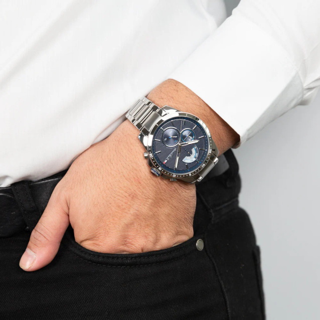 TOMMY HILFIGER MEN'S WATCH 1791348 DECKER +BOX