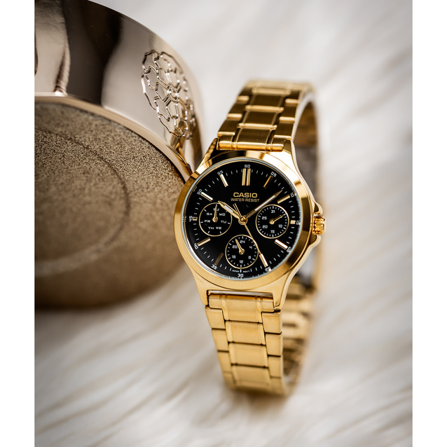 CASIO LTP-V300G-1AUDF WOMEN'S WATCH (zd566e) + BOX