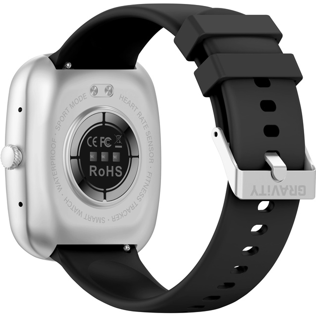 SMARTWATCH UNISEX GRAVITY GT18-4 - BLUETOOTH CONNECTIONS, ADDITIONAL PASSAGE (sg036d)