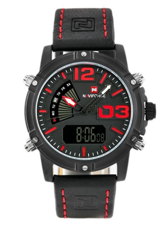 NAVIFORCE MEN'S WATCH - CYCLONE (zn036b) + BOX