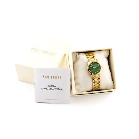PAUL LORENS WOMEN'S WATCH - PL20008B-8D1 (zg571d) + BOX