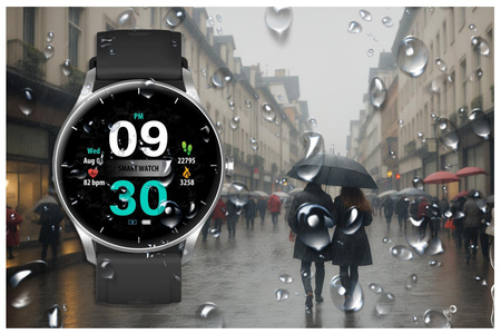 SMARTWATCH UNISEX GRAVITY GT2-6 - BLUETOOTH CONNECTIONS, OWN dial (sg019f)