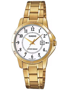 CASIO LTP-V004G-7BUDF WOMEN'S WATCH (zd568b) + BOX