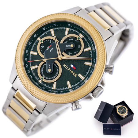 TOMMY HILFIGER Clark Men's Watch 1792079 (zf105a) + BOX