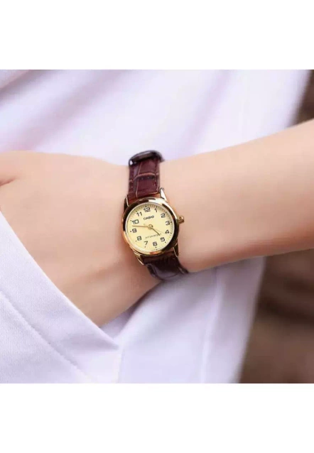 CASIO LTP-V001GL-9B WOMEN'S WATCH (zd588b) + BOX