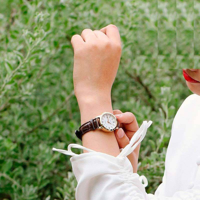 CASIO LTP-V004GL-7A WOMEN'S WATCH (zd569c) + BOX