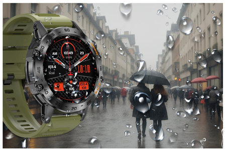 GRAVITY GT9-12 MEN'S SMARTWATCH - CONNECTIONS MAKER, PRESSURE METER (sg021l)