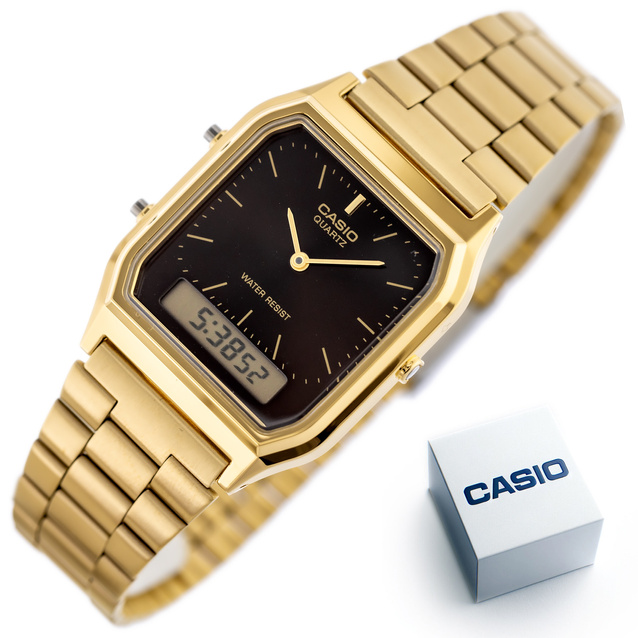 CASIO AQ-230GA-5A Vintage Maxi UNISEX WATCH + BOX