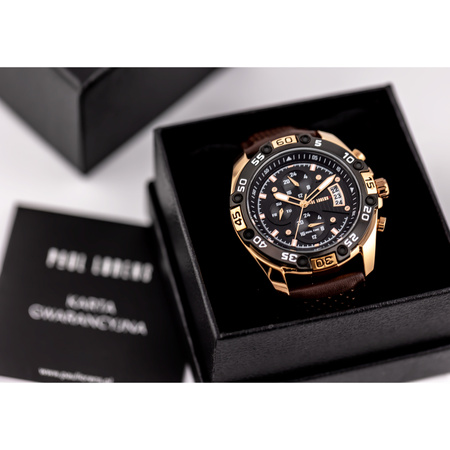 PAUL LORENS MALE WATCH -PL8754A5-1B1 (zg375d) + BOX