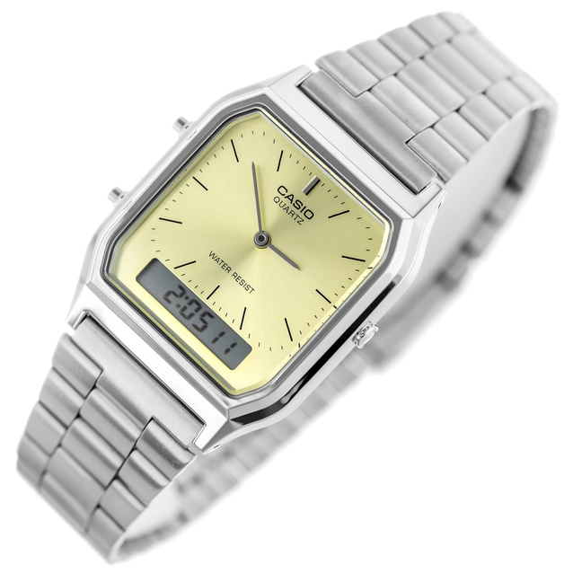 ZEGAREK UNISEX CASIO Vintage  AQ-230A-9AMQYDF + BOX