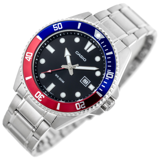 Zegarek Męski Casio MDV-107D-1A3 + BOX