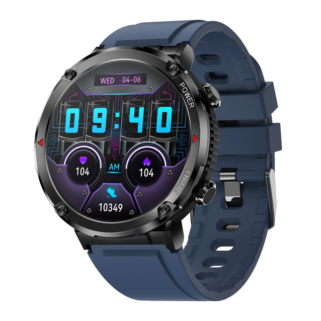 GRAVITY GT21-5 MEN'S SMARTWATCH - BLUETOOTH CALL, ADDITIONAL BELT (sg025e)