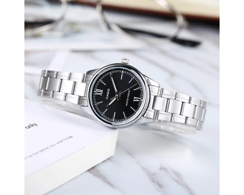 CASIO LTP-V005D-1B2 WOMEN'S WATCH (zd586k) + BOX