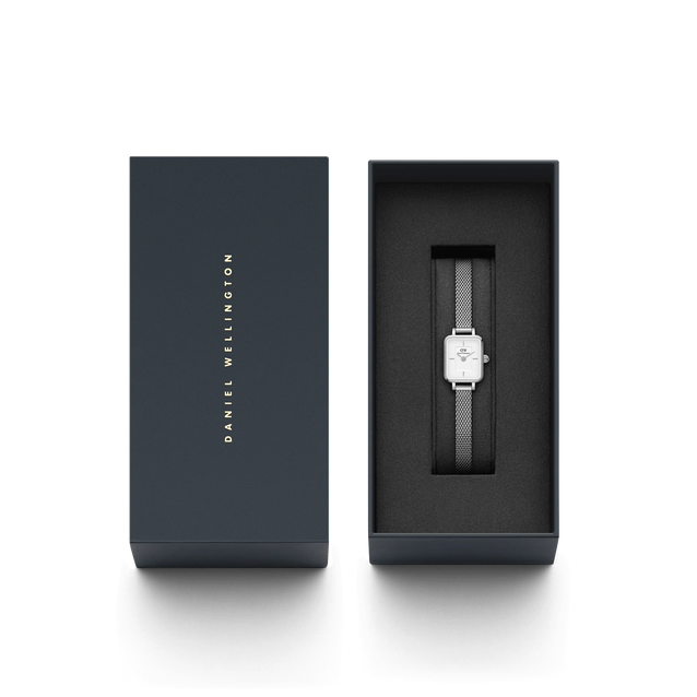 ZEGAREK DAMSKI DANIEL WELLINGTON Quadro Mini 15mm DW00100726 + BOX (zw524b)