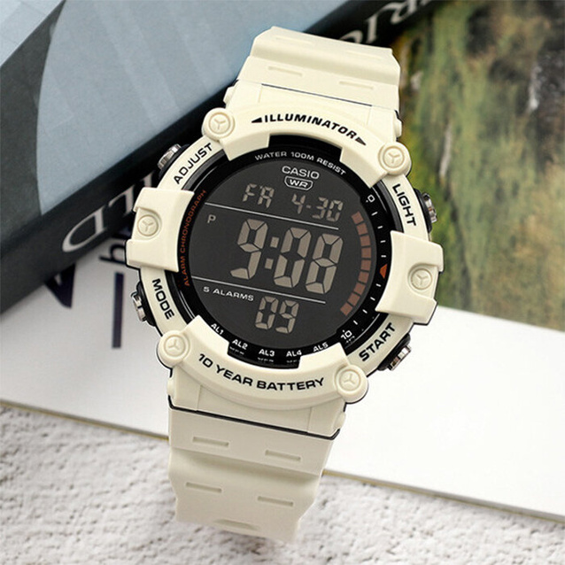 CASIO MEN'S WATCH AE-1500WH-8B2 + BOX