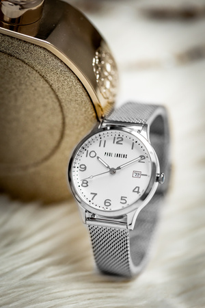 PAUL LORENS WOMEN'S WATCH - PL20000B-3C1 (zg572d) + BOX