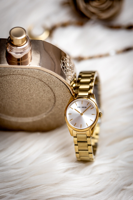 PAUL LORENS WOMEN'S WATCH - PL20008B-3D1 (zg571b) + BOX