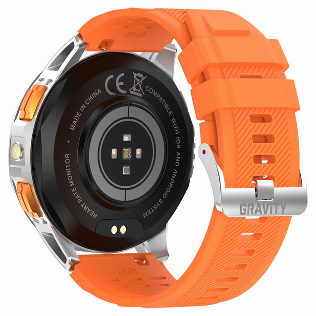 GRAVITY GT24-4 MEN'S SMARTWATCH - TIMER, ADDITIONAL PASSAGE (sg033d)