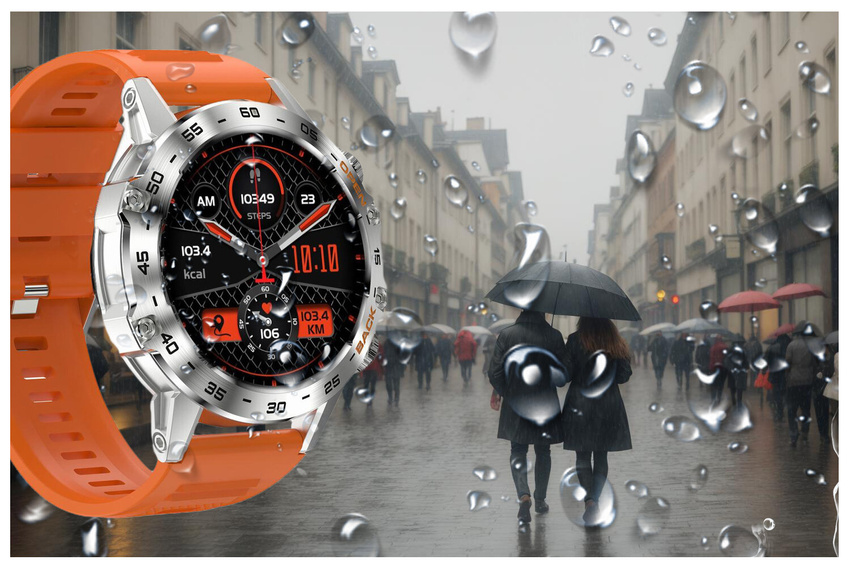 GRAVITY GT9-9-MEN'S SMARTWATCH- MAKING CALLS, PRESSURE METER (sg021i)