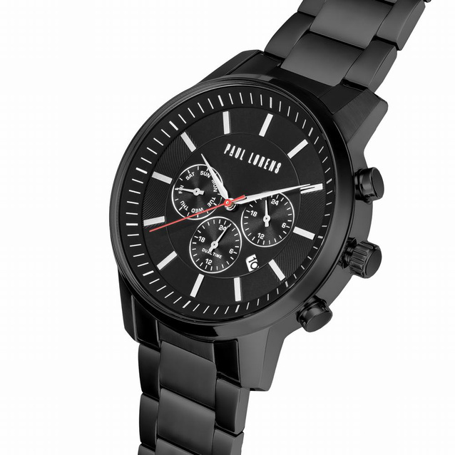 PAUL LORENS MALE WATCH - PL6647B-1A1 (zg372a) + BOX