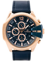 Niebieski || Różowe złoto