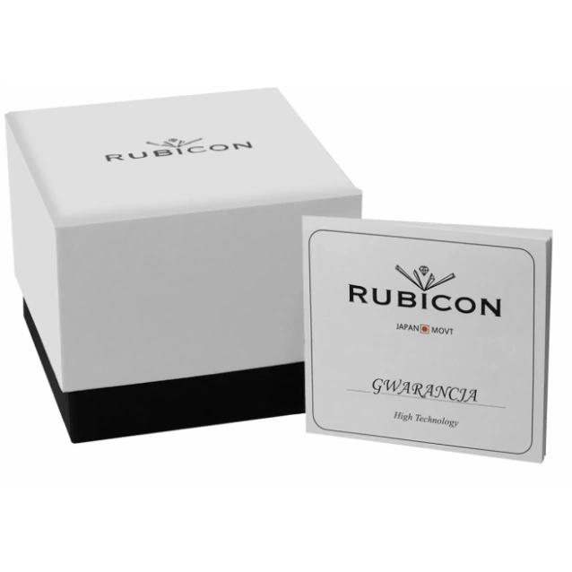 RUBICON RNBE35 WOMEN'S WATCH - GRAPHIC GLASS (zr643d)