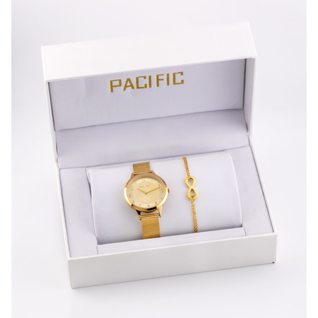 WOMEN'S PRESENT SET - Watch + bracelet (zp532e) 