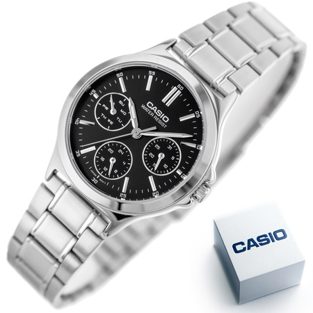 CASIO LTP-V300D-1A WOMEN'S WATCH (zd566g) + BOX