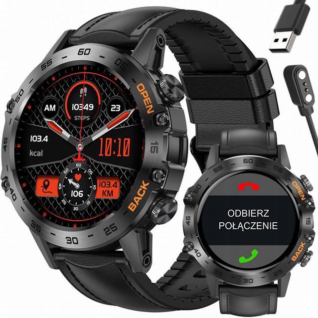 GRAVITY GT9-5 MEN'S SMARTWATCH - CONNECTIONS MAKER, PRESSURE METER (sg021e)