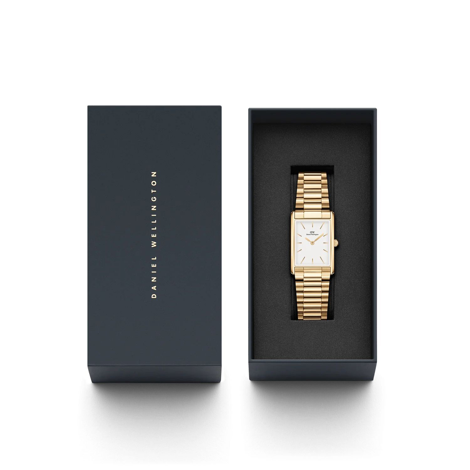 ZEGAREK DAMSKI DANIEL WELLINGTON 24mm Bound 3-Link DW00100703 + BOX