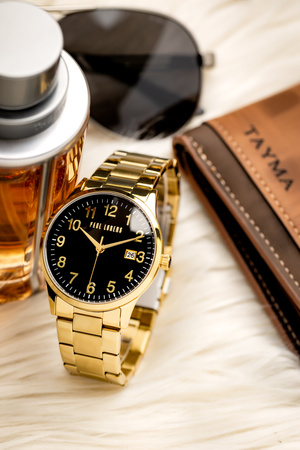 PAUL LORENS MALE WATCH - PL14573B2-1D1 (zg368c) + BOX